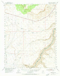 Emmett Wash Arizona Historical topographic map, 1:62500 scale, 15 X 15 Minute, Year 1954