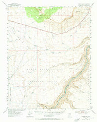 Emmett Wash Arizona Historical topographic map, 1:62500 scale, 15 X 15 Minute, Year 1954