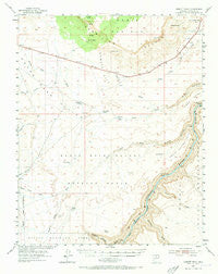 Emmett Wash Arizona Historical topographic map, 1:62500 scale, 15 X 15 Minute, Year 1954