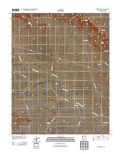 Emmett Hill Arizona Historical topographic map, 1:24000 scale, 7.5 X 7.5 Minute, Year 2011