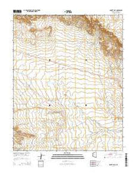 Emmett Hill Arizona Current topographic map, 1:24000 scale, 7.5 X 7.5 Minute, Year 2014