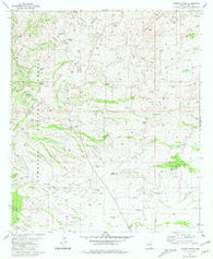 Empire Ranch Arizona Historical topographic map, 1:24000 scale, 7.5 X 7.5 Minute, Year 1981