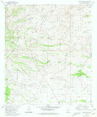 Empire Ranch Arizona Historical topographic map, 1:24000 scale, 7.5 X 7.5 Minute, Year 1981
