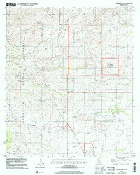 Empire Ranch Arizona Historical topographic map, 1:24000 scale, 7.5 X 7.5 Minute, Year 1996