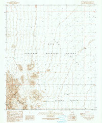 Engesser Pass SW Arizona Historical topographic map, 1:24000 scale, 7.5 X 7.5 Minute, Year 1990