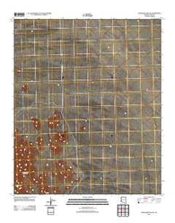 Engesser Pass SW Arizona Historical topographic map, 1:24000 scale, 7.5 X 7.5 Minute, Year 2011