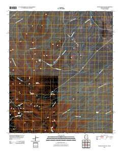 Engine Mountain Arizona Historical topographic map, 1:24000 scale, 7.5 X 7.5 Minute, Year 2010