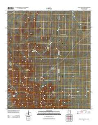 Engine Mountain Arizona Historical topographic map, 1:24000 scale, 7.5 X 7.5 Minute, Year 2011