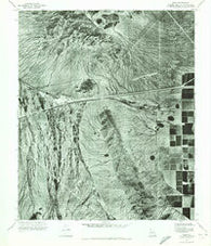Enid Arizona Historical topographic map, 1:24000 scale, 7.5 X 7.5 Minute, Year 1971