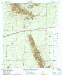 Enid Arizona Historical topographic map, 1:24000 scale, 7.5 X 7.5 Minute, Year 1952