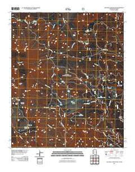 Escudilla Mountain Arizona Historical topographic map, 1:24000 scale, 7.5 X 7.5 Minute, Year 2011