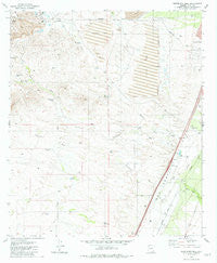 Esperanza Mill Arizona Historical topographic map, 1:24000 scale, 7.5 X 7.5 Minute, Year 1981