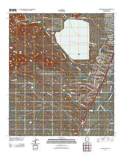 Esperanza Mill Arizona Historical topographic map, 1:24000 scale, 7.5 X 7.5 Minute, Year 2011