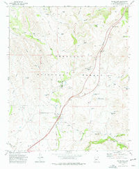 Estler Peak Arizona Historical topographic map, 1:24000 scale, 7.5 X 7.5 Minute, Year 1974