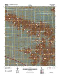 Estrella Arizona Historical topographic map, 1:24000 scale, 7.5 X 7.5 Minute, Year 2011