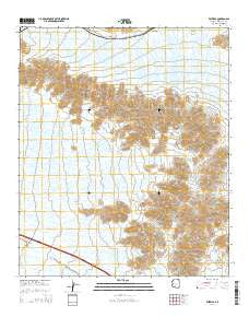 Estrella Arizona Current topographic map, 1:24000 scale, 7.5 X 7.5 Minute, Year 2014