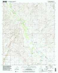 Eureka Ranch Arizona Historical topographic map, 1:24000 scale, 7.5 X 7.5 Minute, Year 1996