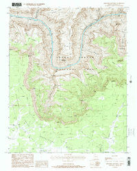 Explorers Monument Arizona Historical topographic map, 1:24000 scale, 7.5 X 7.5 Minute, Year 1988