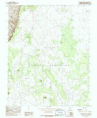 Explosive Rock Arizona Historical topographic map, 1:24000 scale, 7.5 X 7.5 Minute, Year 1985