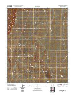 Explosive Rock Arizona Historical topographic map, 1:24000 scale, 7.5 X 7.5 Minute, Year 2011
