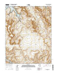 Face Canyon Arizona Current topographic map, 1:24000 scale, 7.5 X 7.5 Minute, Year 2014