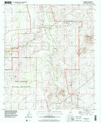 Fairbank Arizona Historical topographic map, 1:24000 scale, 7.5 X 7.5 Minute, Year 1996