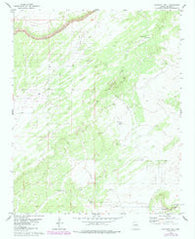 Fairchild Well Arizona Historical topographic map, 1:24000 scale, 7.5 X 7.5 Minute, Year 1979