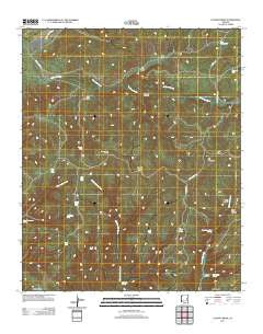 Faught Ridge Arizona Historical topographic map, 1:24000 scale, 7.5 X 7.5 Minute, Year 2011