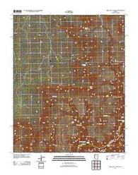 Fern Glen Canyon Arizona Historical topographic map, 1:24000 scale, 7.5 X 7.5 Minute, Year 2011