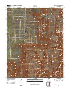 Fern Glen Canyon Arizona Historical topographic map, 1:24000 scale, 7.5 X 7.5 Minute, Year 2011