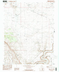 Ferry Swale Arizona Historical topographic map, 1:24000 scale, 7.5 X 7.5 Minute, Year 1985