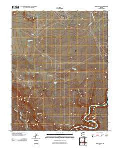 Ferry Swale Arizona Historical topographic map, 1:24000 scale, 7.5 X 7.5 Minute, Year 2011