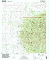Fife Peak Arizona Historical topographic map, 1:24000 scale, 7.5 X 7.5 Minute, Year 1996