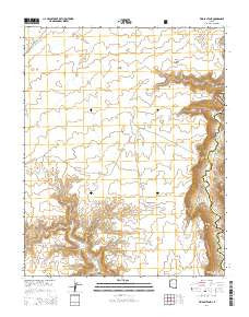 Findlay Tank Arizona Current topographic map, 1:24000 scale, 7.5 X 7.5 Minute, Year 2014