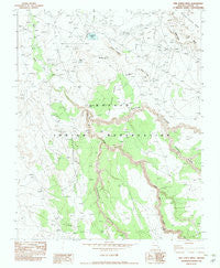 Fire Dance Mesa Arizona Historical topographic map, 1:24000 scale, 7.5 X 7.5 Minute, Year 1982