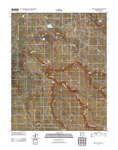 Fire Dance Mesa Arizona Historical topographic map, 1:24000 scale, 7.5 X 7.5 Minute, Year 2011