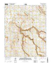 Fire Dance Mesa Arizona Current topographic map, 1:24000 scale, 7.5 X 7.5 Minute, Year 2014
