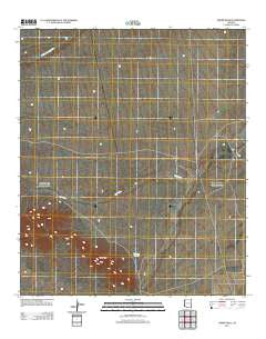 Fisher Hills Arizona Historical topographic map, 1:24000 scale, 7.5 X 7.5 Minute, Year 2011