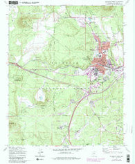 Flagstaff West Arizona Historical topographic map, 1:24000 scale, 7.5 X 7.5 Minute, Year 1962