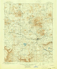Flagstaff Arizona Historical topographic map, 1:125000 scale, 30 X 30 Minute, Year 1912