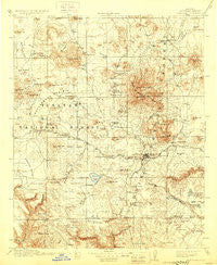 Flagstaff Arizona Historical topographic map, 1:125000 scale, 30 X 30 Minute, Year 1912