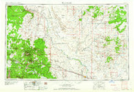 Flagstaff Arizona Historical topographic map, 1:250000 scale, 1 X 2 Degree, Year 1960