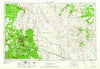 Flagstaff Arizona Historical topographic map, 1:250000 scale, 1 X 2 Degree, Year 1960