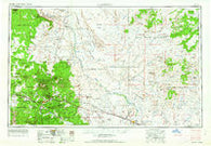 Flagstaff Arizona Historical topographic map, 1:250000 scale, 1 X 2 Degree, Year 1962