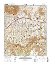 Flagstaff East Arizona Current topographic map, 1:24000 scale, 7.5 X 7.5 Minute, Year 2014