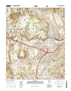 Flagstaff West Arizona Current topographic map, 1:24000 scale, 7.5 X 7.5 Minute, Year 2014
