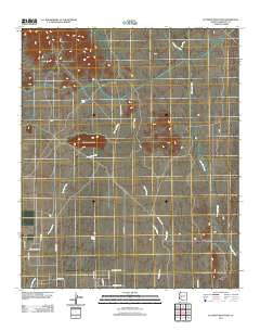 Flatiron Mountain Arizona Historical topographic map, 1:24000 scale, 7.5 X 7.5 Minute, Year 2011