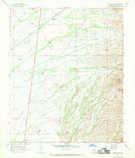 Florence NE Arizona Historical topographic map, 1:24000 scale, 7.5 X 7.5 Minute, Year 1966