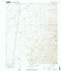Florence NE Arizona Historical topographic map, 1:24000 scale, 7.5 X 7.5 Minute, Year 1966