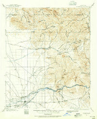 Florence Arizona Historical topographic map, 1:125000 scale, 30 X 30 Minute, Year 1900